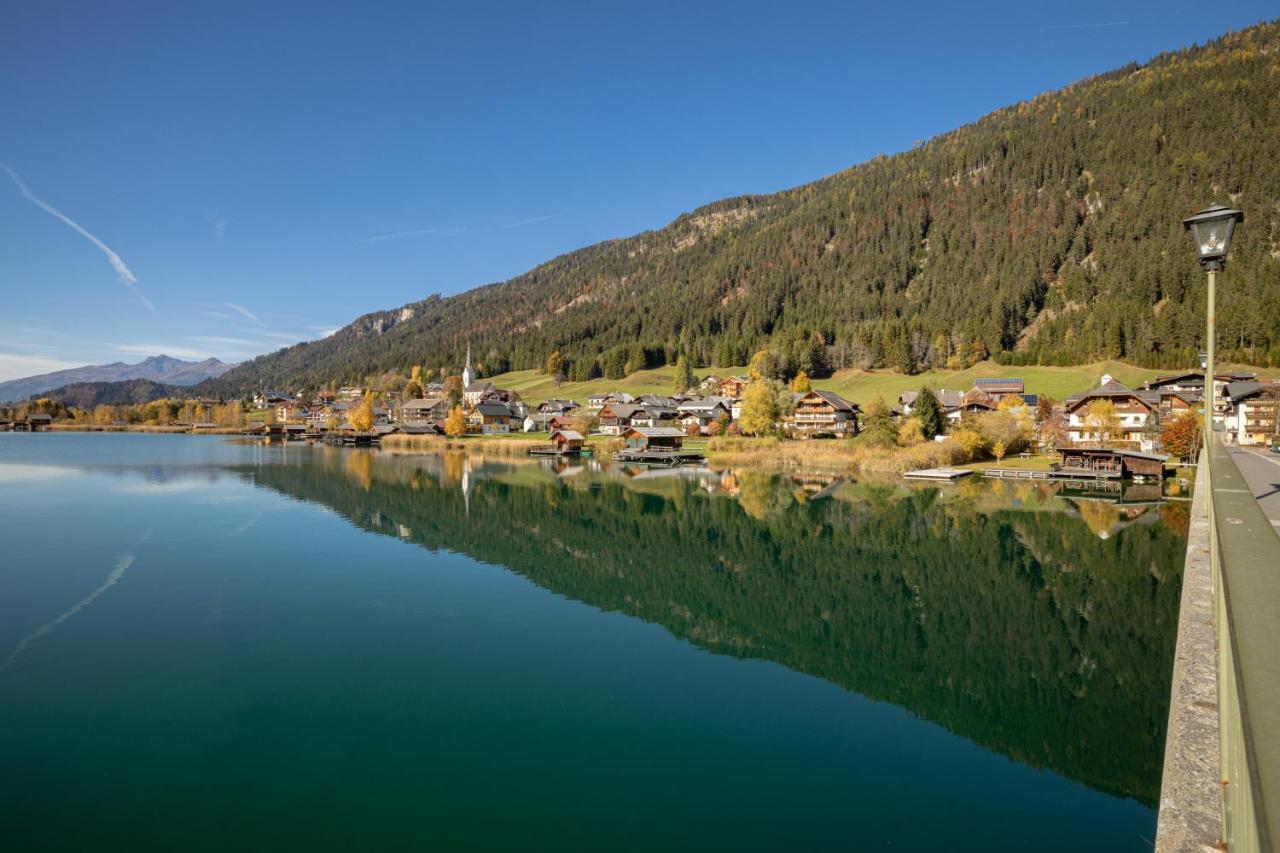 Die Weisse Wand Weissensee Buitenkant foto